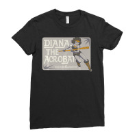 Dungeons & Dragons Diana The Acrobat Panel Ladies Fitted T-shirt | Artistshot