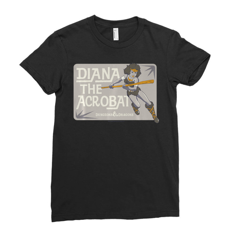 Dungeons & Dragons Diana The Acrobat Panel Ladies Fitted T-Shirt by hotoancuong | Artistshot