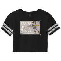 Dungeons & Dragons Diana The Acrobat Panel Scorecard Crop Tee | Artistshot