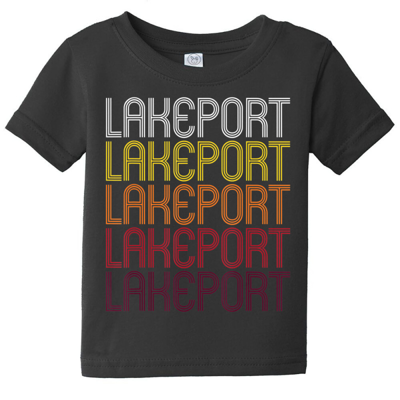 Lakeport, Ca Vintage Style California Baby Tee | Artistshot