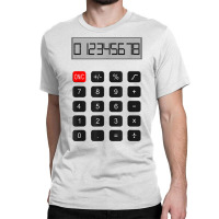 Calculator Halloween Costume Pretend I'm A Calculator T Shirt Classic T-shirt | Artistshot