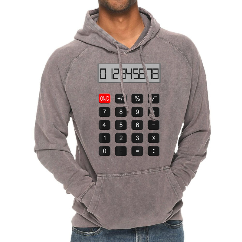 Calculator Halloween Costume Pretend I'm A Calculator T Shirt Vintage Hoodie by zheralalumo | Artistshot