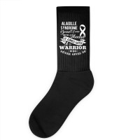 Alagille Syndrome Doesn't Come With A Manual Warrior T Shirt Socks | Artistshot