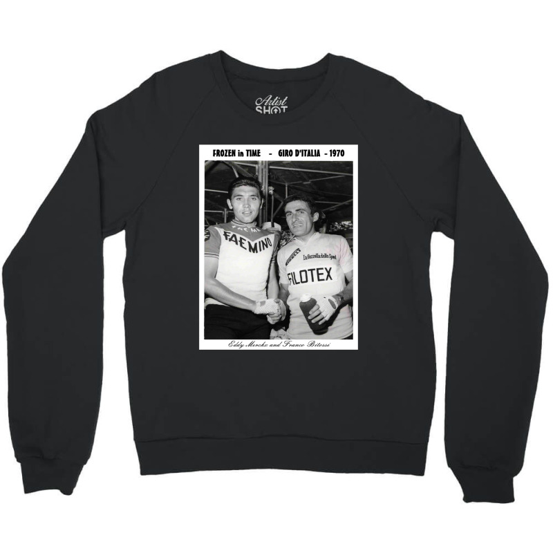 Giro D Italia  Vintage 1970 Bicycle Racing Advertising Print Crewneck Sweatshirt by cm-arts | Artistshot