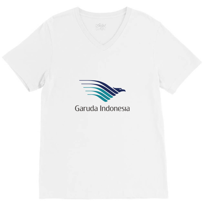 Garuda Indonesia V-neck Tee | Artistshot