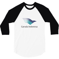 Garuda Indonesia 3/4 Sleeve Shirt | Artistshot