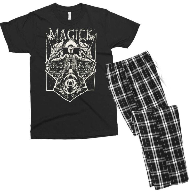 Magick Silkscreen, The Magick Silkscreen, Magick, Silkscreen, Magick S Men's T-shirt Pajama Set | Artistshot