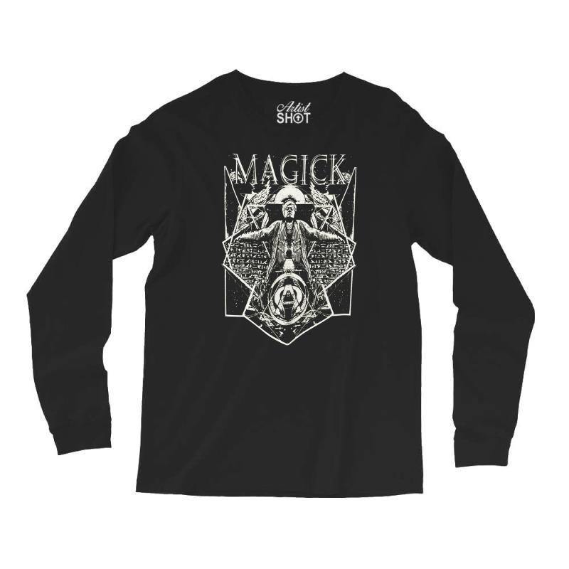 Magick Silkscreen, The Magick Silkscreen, Magick, Silkscreen, Magick S Long Sleeve Shirts | Artistshot