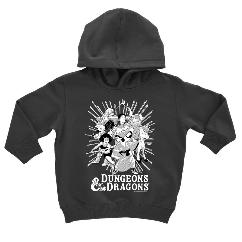 Dungeons & Dragons Group Shot Ray Portrait Toddler Hoodie by hotoancuong | Artistshot