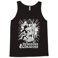 Dungeons & Dragons Group Shot Ray Portrait Tank Top | Artistshot