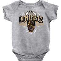 Anubis Black And Gold Retro Vintage Premium T Shirt Baby Bodysuit | Artistshot