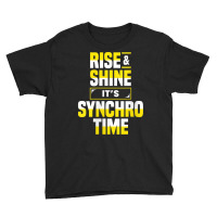 Womens Synchro Time Synchronized Swimming Artistic Swimmer Apparel V N Youth Tee | Artistshot