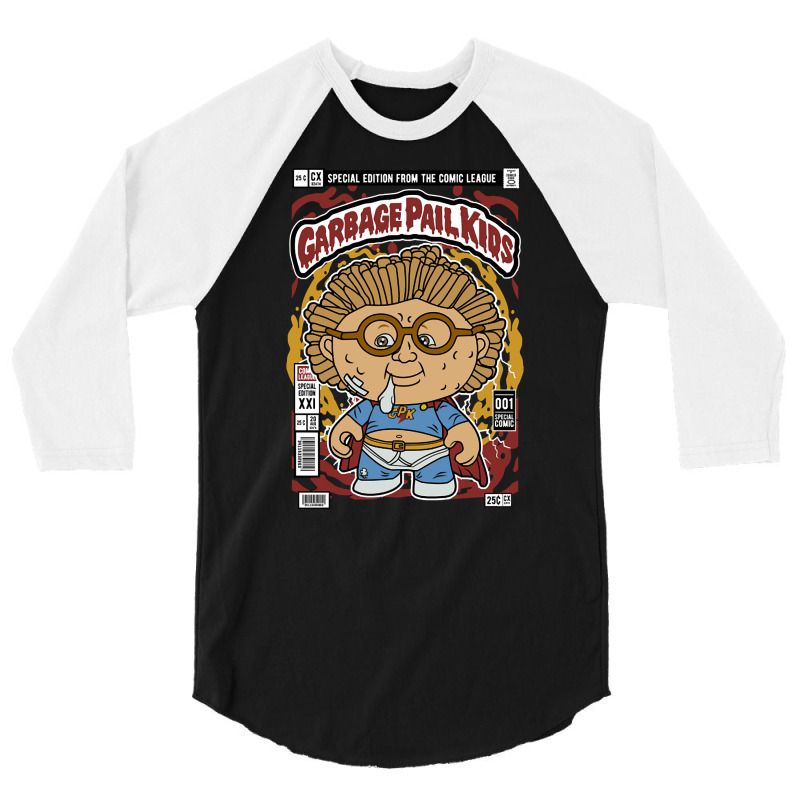 Garbage Pail Kids, The Garbage Pail Kids, Garbage Pail Kids Art, Garba 3/4 Sleeve Shirt | Artistshot