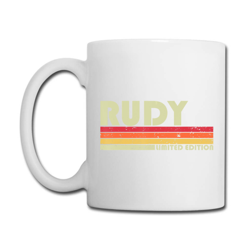 Rudy Name Personalized Retro Vintage Birthday Coffee Mug | Artistshot