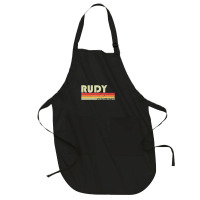 Rudy Name Personalized Retro Vintage Birthday Full-length Apron | Artistshot