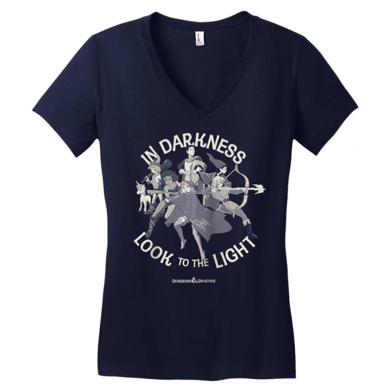 Dungeons & Dragons In Darkness Look To The Light Women's V-Neck T-Shirt by hotoancuong | Artistshot