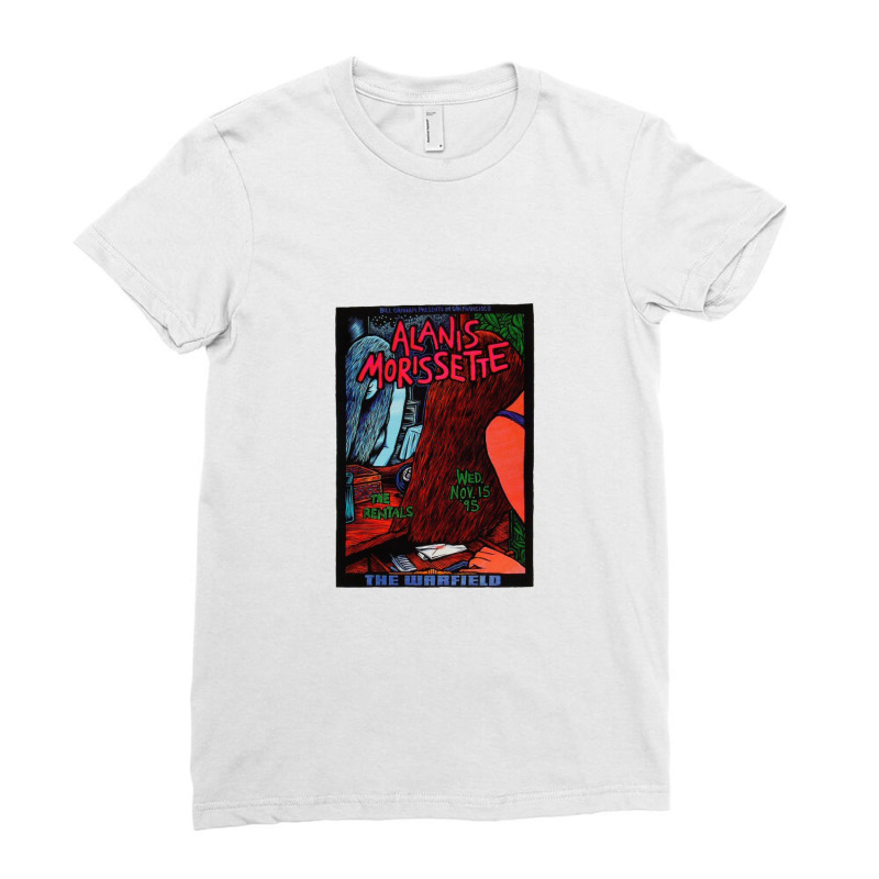 Alanis Morissette Ladies Fitted T-Shirt by jeslina jeje | Artistshot