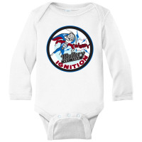 Mallory Mighty Ignition Long Sleeve Baby Bodysuit | Artistshot