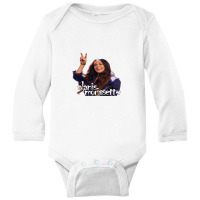 Alanis Morissette Long Sleeve Baby Bodysuit | Artistshot