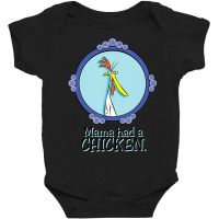 Cow & Chicken Mama Had A Chicken Baby Bodysuit | Artistshot