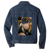 Bret Michaels - In Behind The Skin On Concert .png Men Denim Jacket | Artistshot