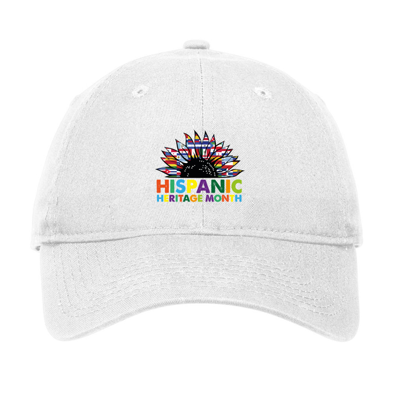 National Hispanic Heritage Month Sunflower All Countries Adjustable Cap by cm-arts | Artistshot