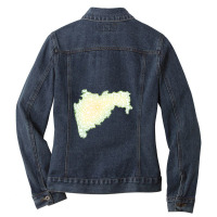 Maharashtra Ladies Denim Jacket | Artistshot