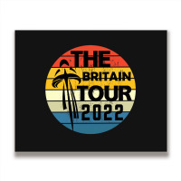 The  Britain Tour- 2022 Premium Metal Print Horizontal | Artistshot