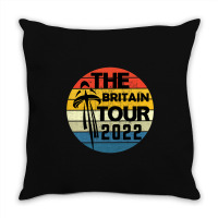 The  Britain Tour- 2022 Premium Throw Pillow | Artistshot