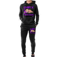 Domestic Violence Awareness T  Shirt Mostly Running On Empty Domestic Hoodie & Jogger Set | Artistshot