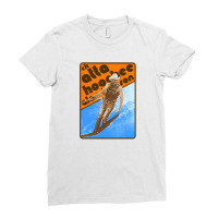 Waterskiing Retro Country Fan Art Ladies Fitted T-shirt | Artistshot