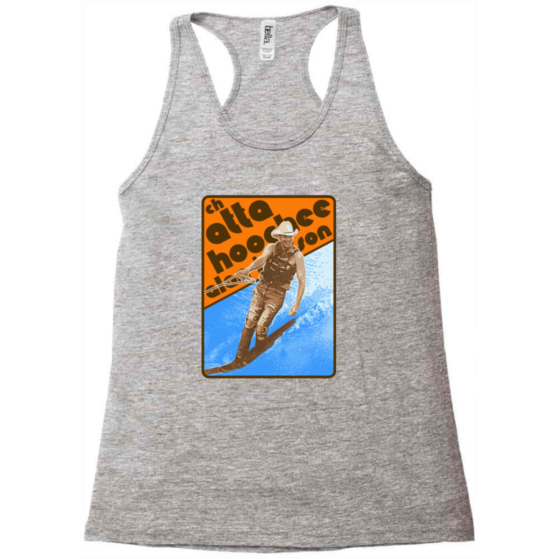 Waterskiing Retro Country Fan Art Racerback Tank by cm-arts | Artistshot