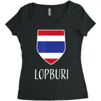 Lopburi, Thailand Prathet Thai Women's Triblend Scoop T-shirt | Artistshot