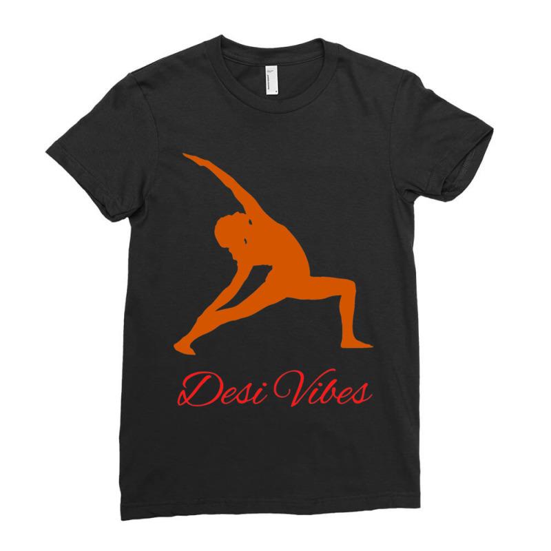 Desi Vibes Ladies Fitted T-Shirt by cm-arts | Artistshot