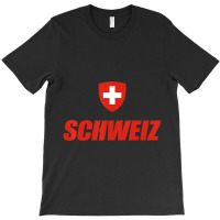 Schweiz Swiss National Flag Switzerland Coat Of Arms T-shirt | Artistshot