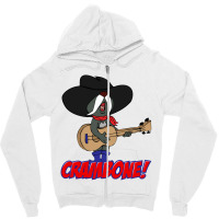 Awesome Playing  Uncle Pecos Crambone Zipper Hoodie | Artistshot