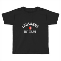 Lausanne Switzerland Swiss Flag Lausanne Toddler T-shirt | Artistshot