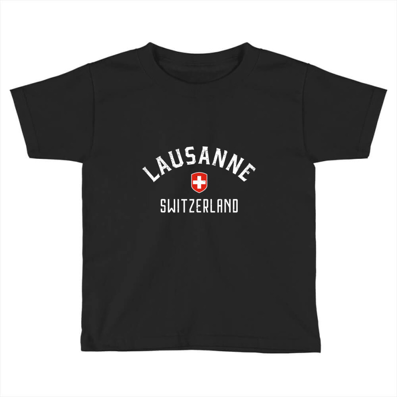 Lausanne Switzerland Swiss Flag Lausanne Toddler T-shirt | Artistshot