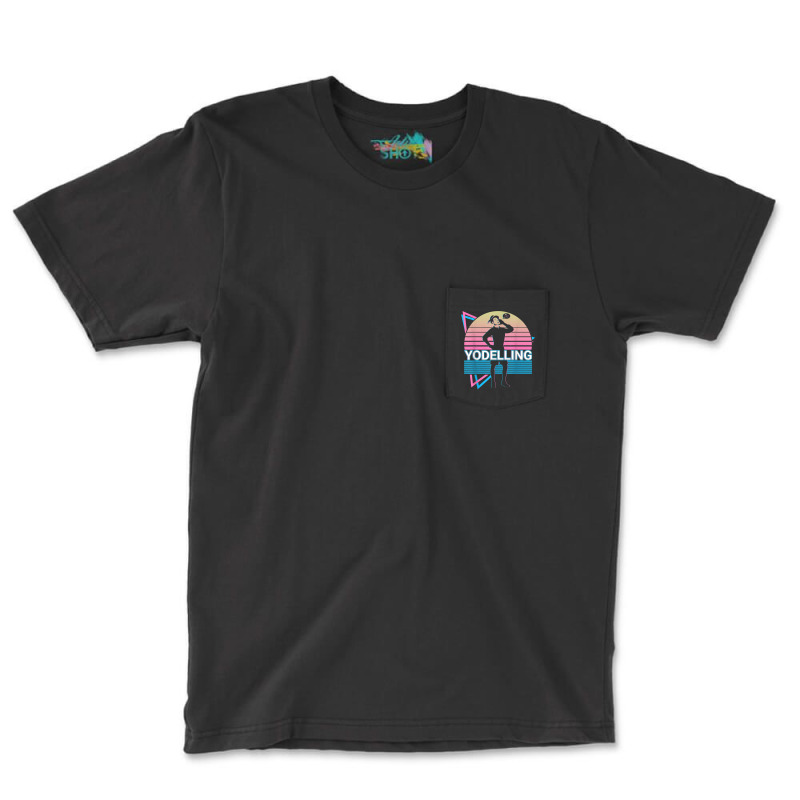 Yodelling Retro Pocket T-shirt | Artistshot