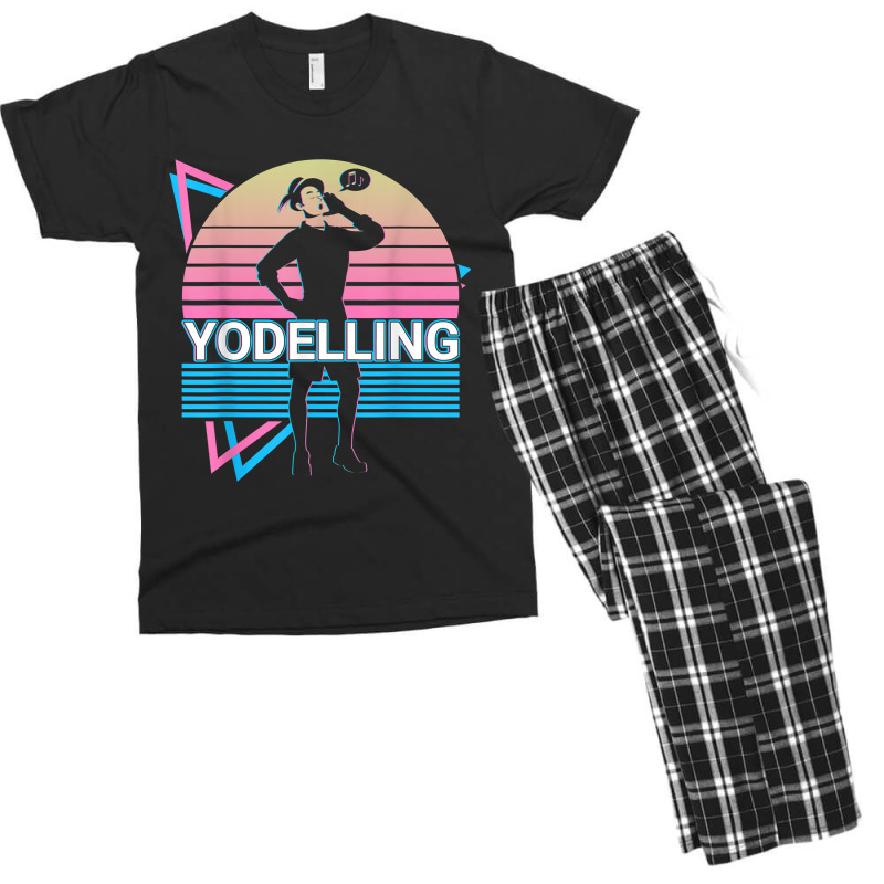 Yodelling Retro Men's T-shirt Pajama Set | Artistshot