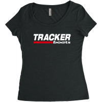 Tracker Boats Marine Women's Triblend Scoop T-shirt | Artistshot