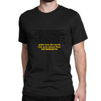 Lemonade Mouth Determinate Rap Gift Classic T-shirt | Artistshot