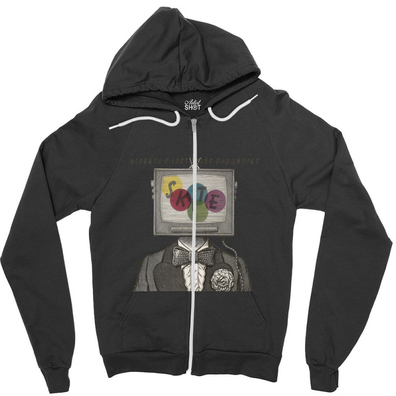 Alberto Y Lost Trios Paranoias Zipper Hoodie by CodyChambers | Artistshot