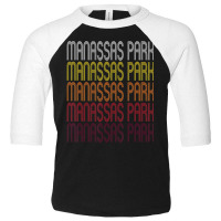 Manassas Park, Va Vintage Style Virginia Toddler 3/4 Sleeve Tee | Artistshot