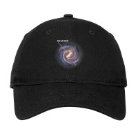 You Are Here Galaxy Astronomy Milky Way Space Sci Fi Adjustable Cap | Artistshot