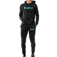 Seattle Check In Location Football Fans Hoodie & Jogger Set | Artistshot