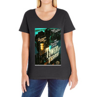 Hollywood Tower - Time Travel Gift Ladies Curvy T-shirt | Artistshot