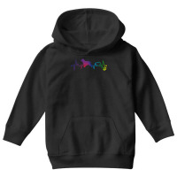 English Cocker Spaniel T  Shirt English Cocker Spaniel Colorful Heartb Youth Hoodie | Artistshot