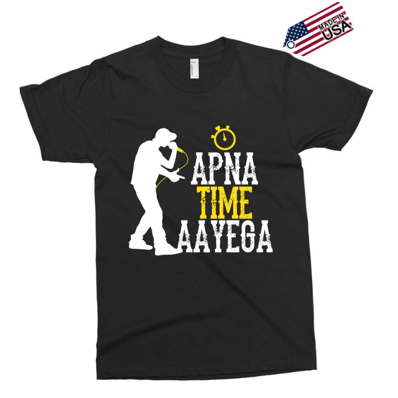 Apna Time Aayega Rapper Hindi Quote Exclusive T-shirt by cm-arts | Artistshot