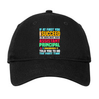 Assistant Principal Vice-principal Headmasters Head Teacher Adjustable Cap | Artistshot